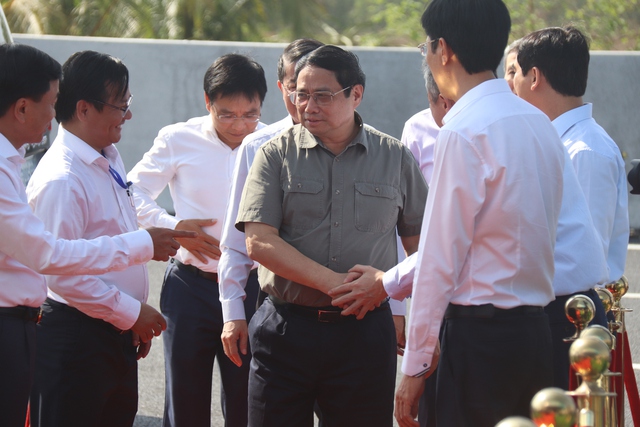 Thủ tướng Phạm Minh Chính dự lễ khánh thành tuyến cao tốc Phan Thiết - Dầu Giây